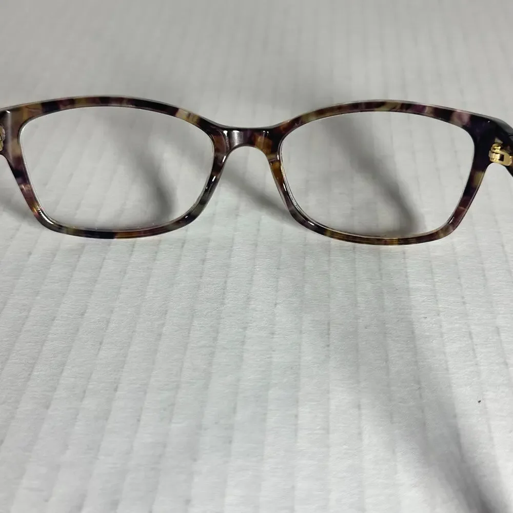 Coach HC6065 Eyeglasses Confetti Light Brown 5287 51mm Women’s Frames